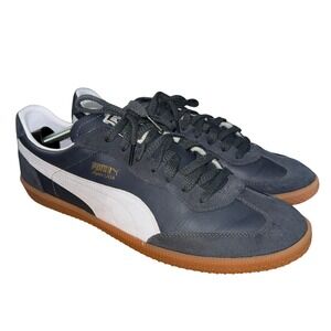 PUMA Super Liga OG Retro Mens 13 Pre-Owned Gum Bottom Black/White Sneakers Shoes
